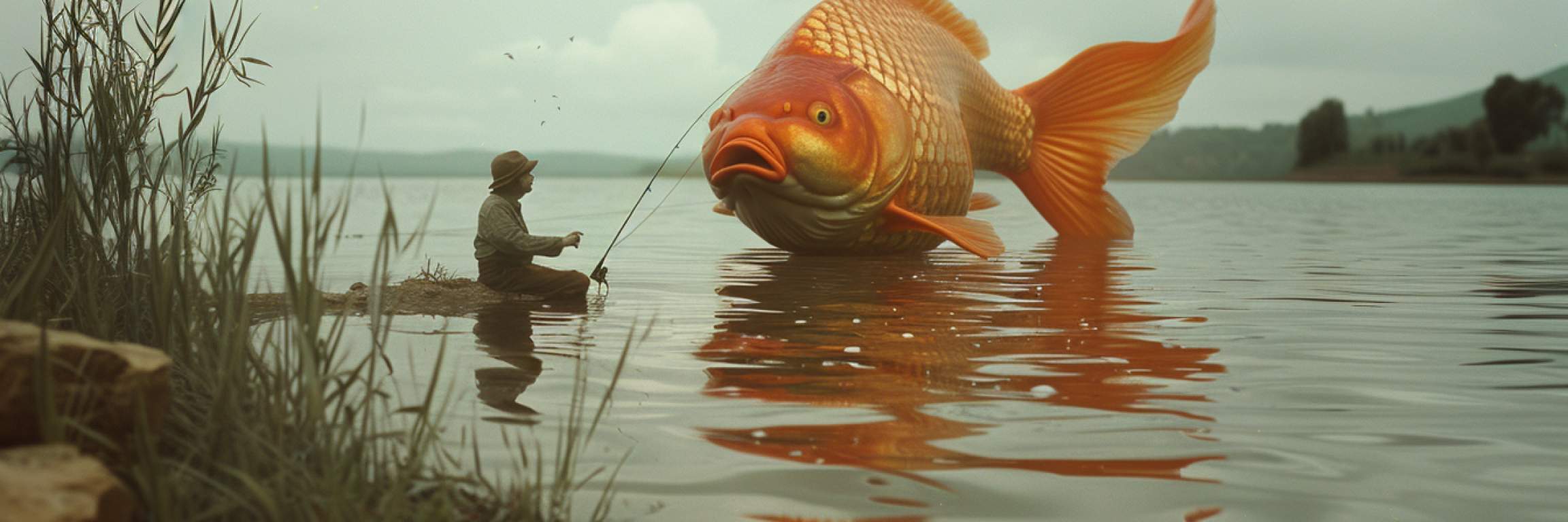 Le Garon et le poisson magique en La Monnaie